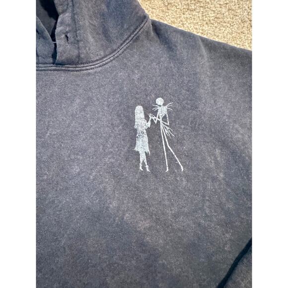 The Nightmare Before Christmas Jack Sally Hoodie Simply Meant to Be M - Picture 3 of 5